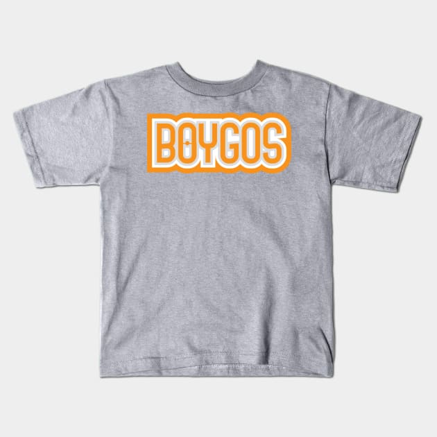 Boygos Logo Kids T-Shirt by LinearStudios